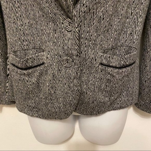 🎈4 for $40🎈TART Stitch Fix Blithe Chevron knit blazer Size XS - Picture 10 of 10